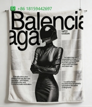 Balenciaga Throw Blankets